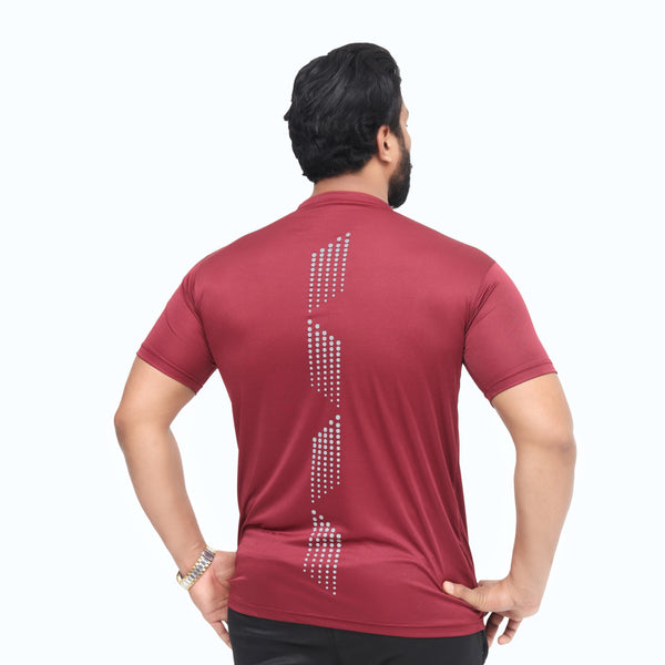 Mehroon Elite Dryfit tees