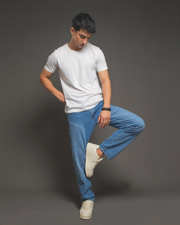 Authentic Denim Stretched (mid blu)