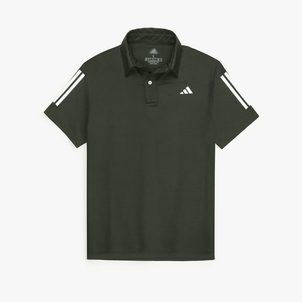 A-D-I-D-A-S OLIVE MASH POLOS